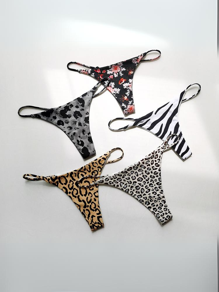 Wild Temptation Leopard Thong