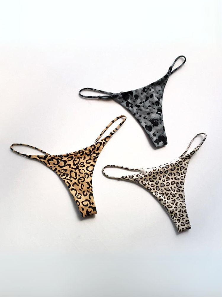 Wild Temptation Leopard Thong