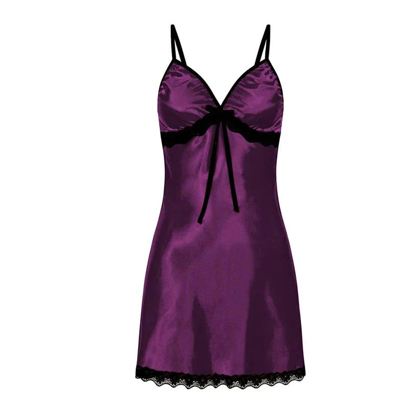 Plus Size Satin Nightdress