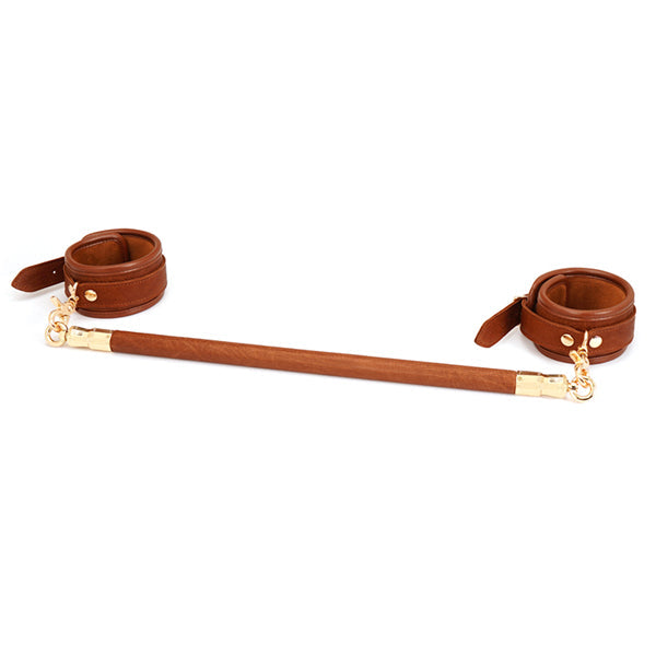 Brown Leather Bar Restraints